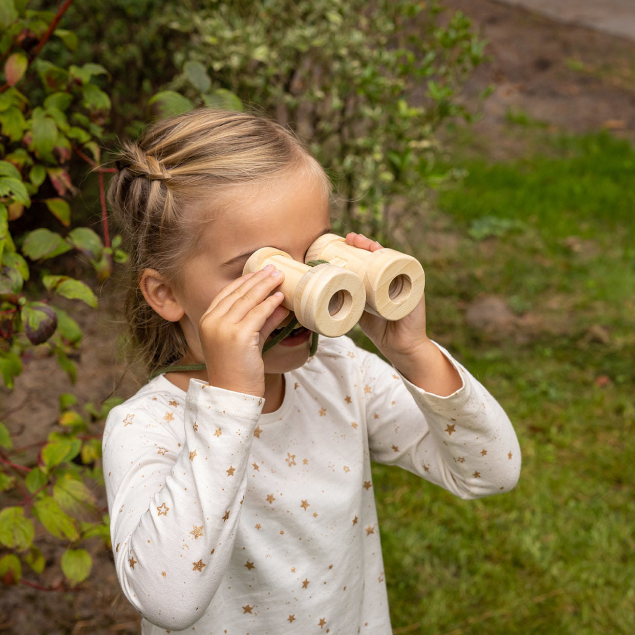 Kids Wooden Binoculars