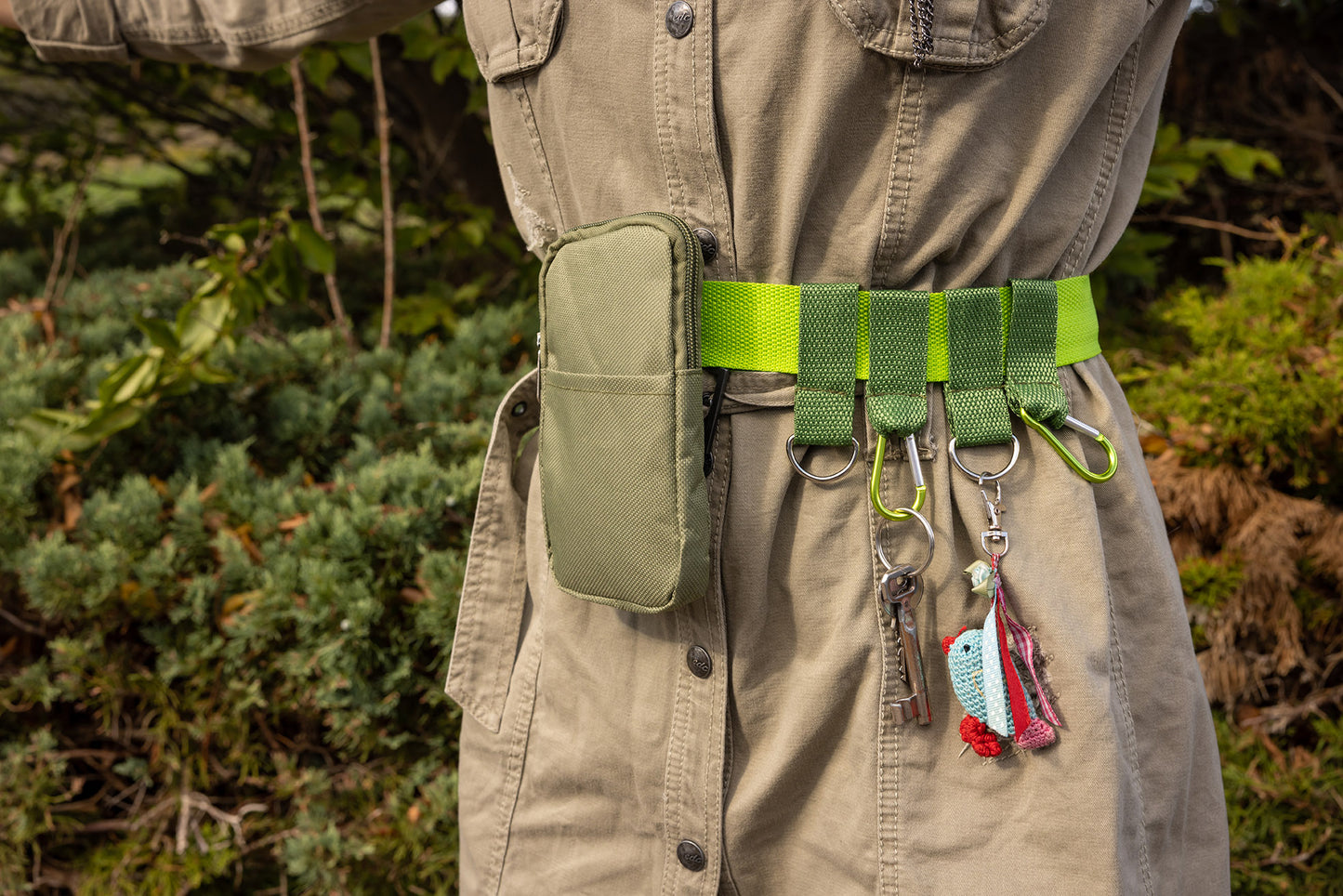 Kids Explorers Belt w/ Carabiners