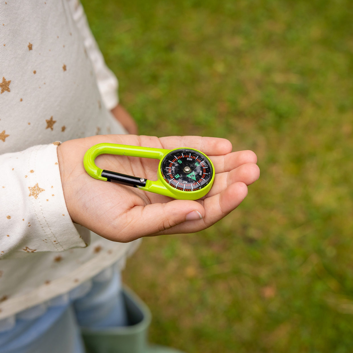 Kids Explorers Compass Carabiner
