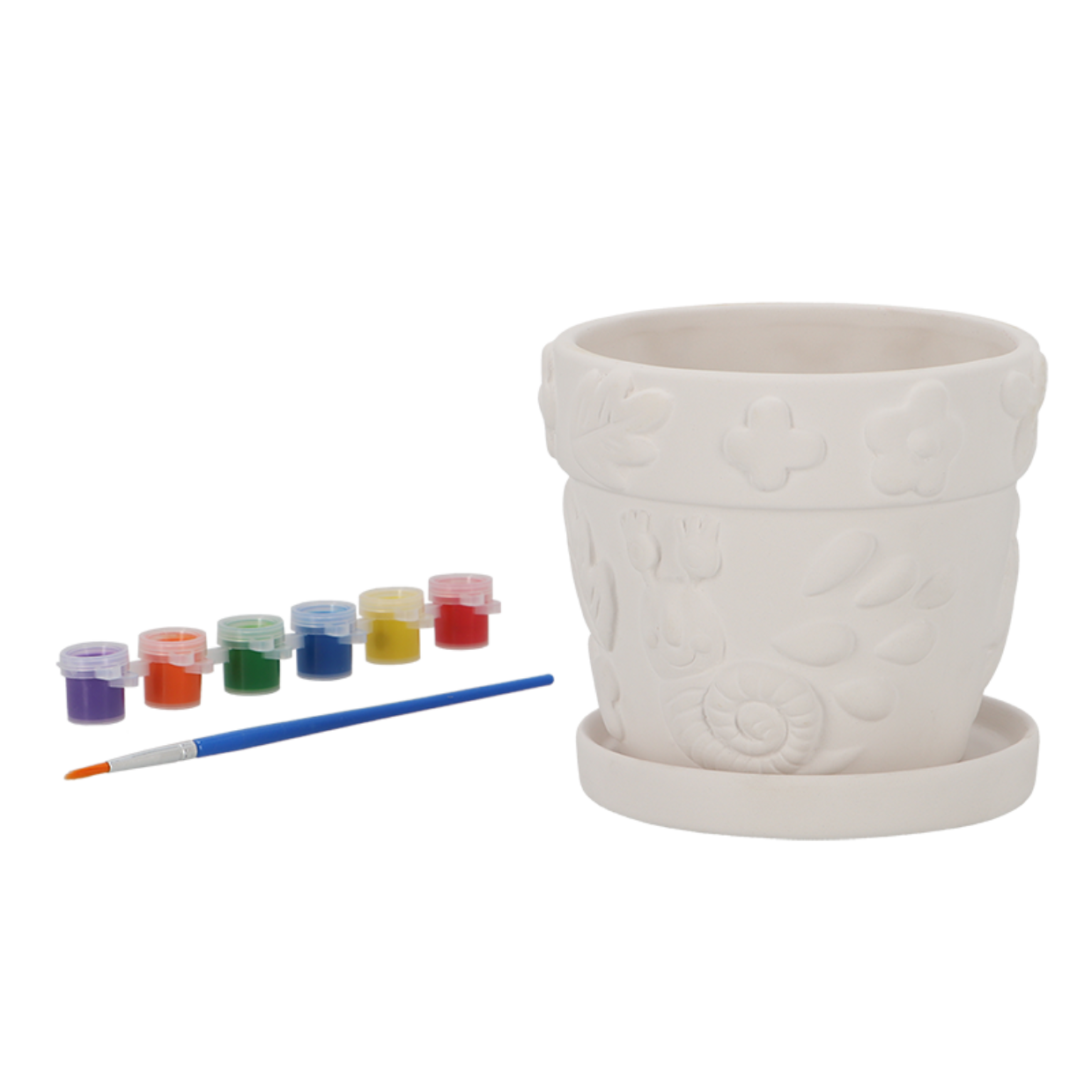 Kids Paint it Yourself Flower Pot Insects