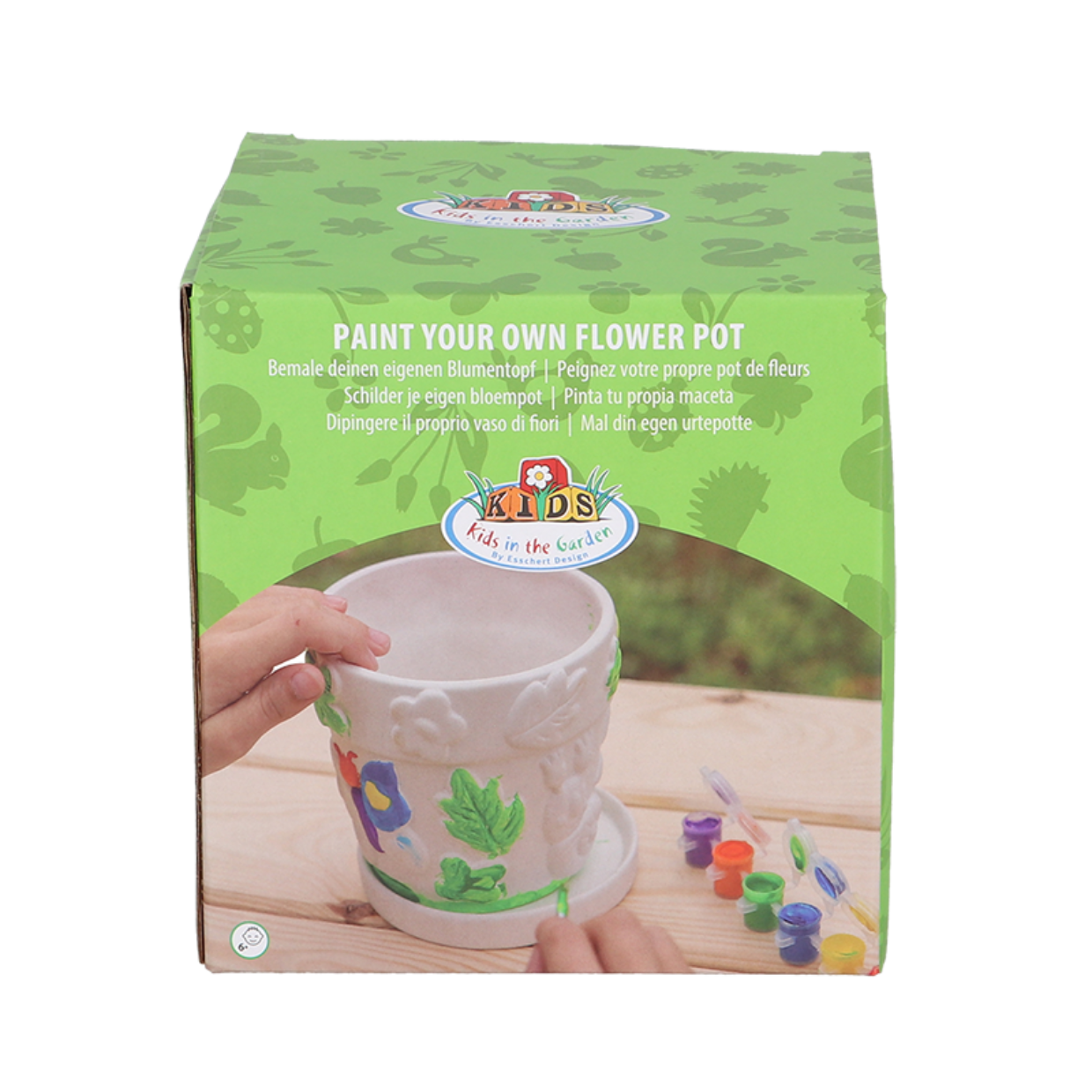 Kids Paint it Yourself Flower Pot Insects