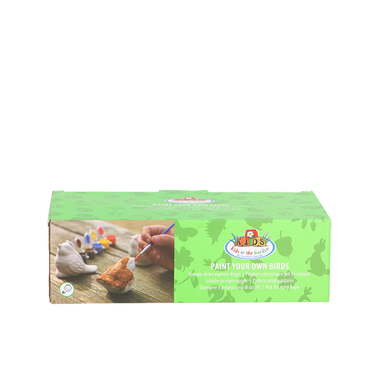Kids Paint it Yourself Garden Birds s/4