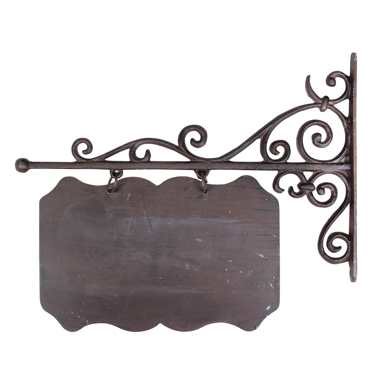 Cast Iron Sign Board Rectangle