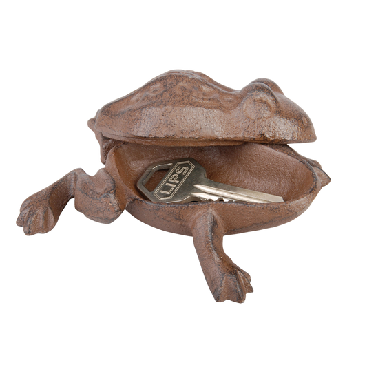 Cast Iron Frog Key Keeper