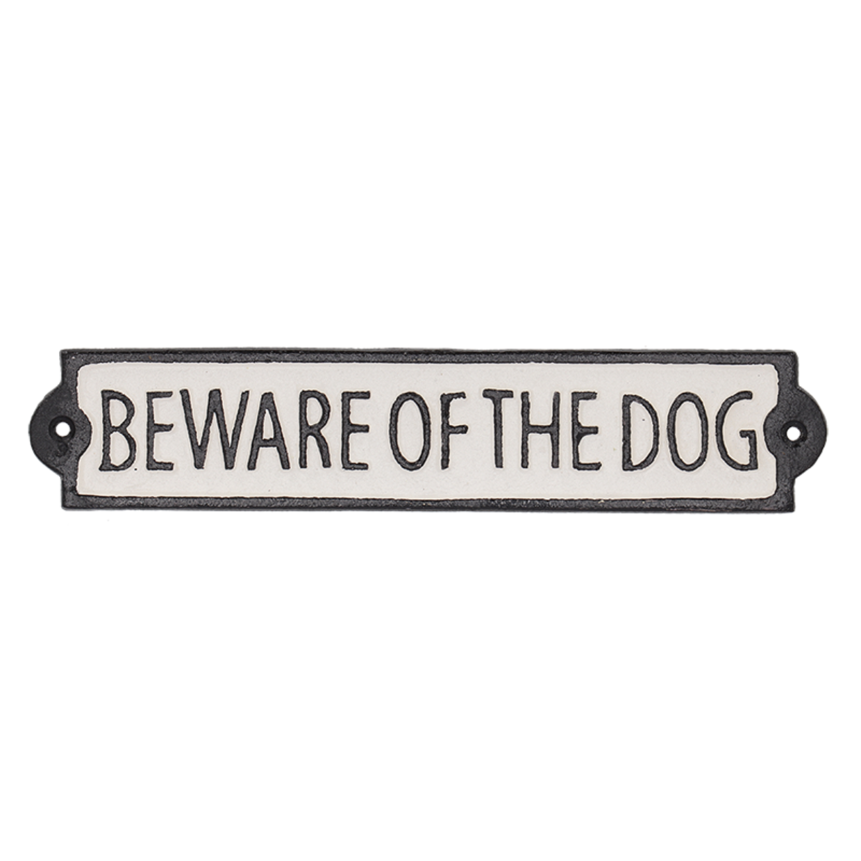 Door Sign 'Beware of the Dog'