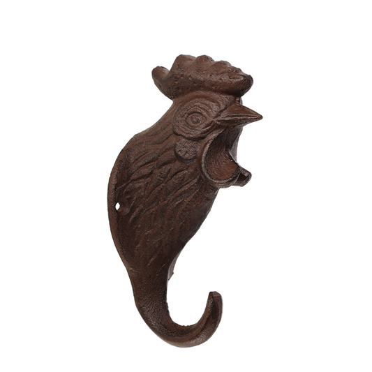 Cast Iron Rooster Hook