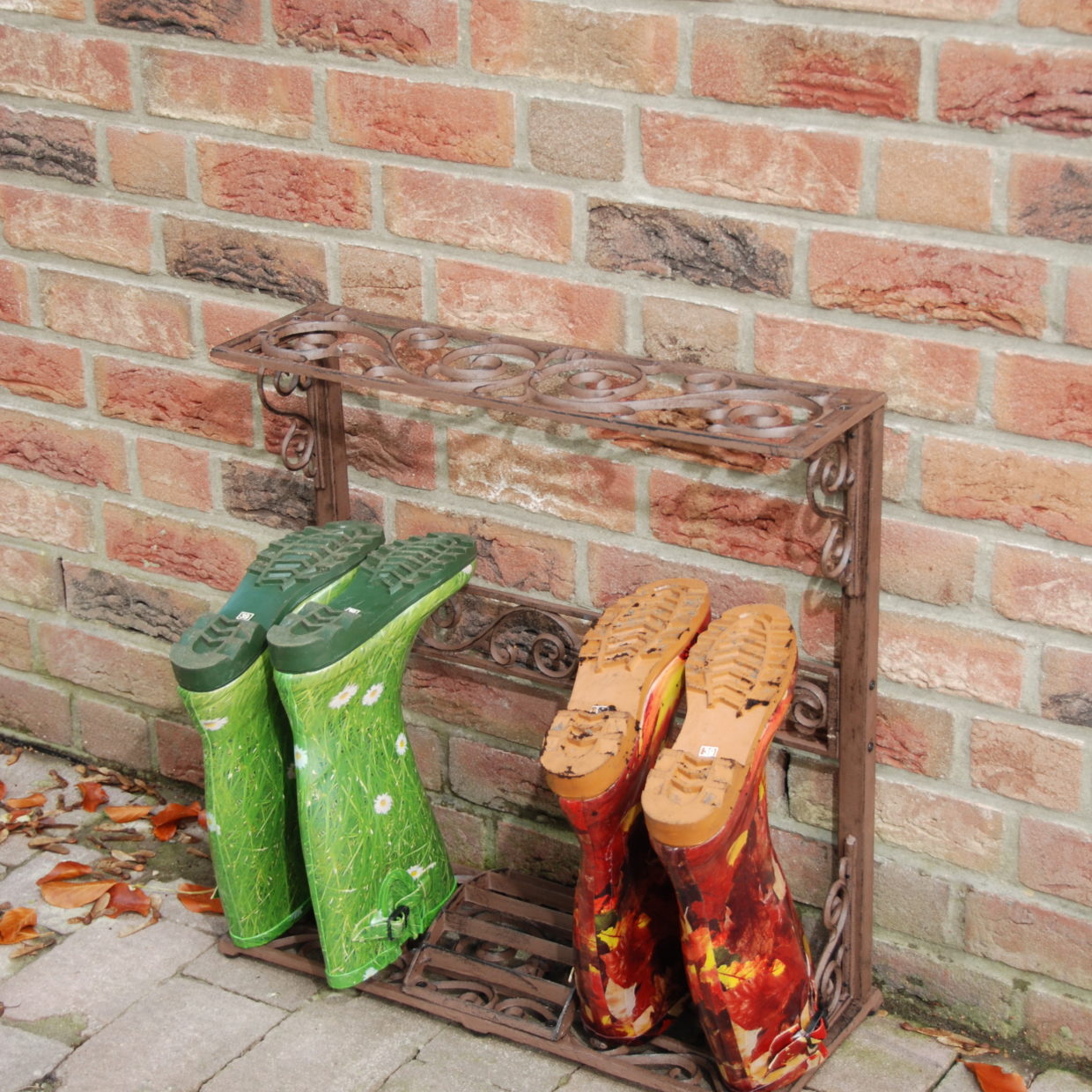 Cast Iron Boot Rack Small