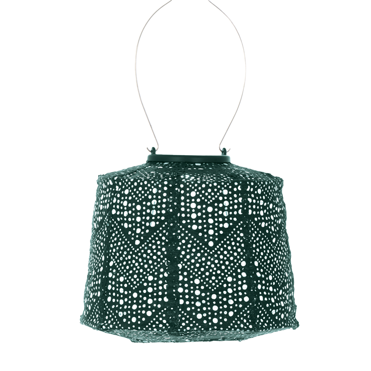 Lumiz Lantern Lampshade 20cm Green Verso