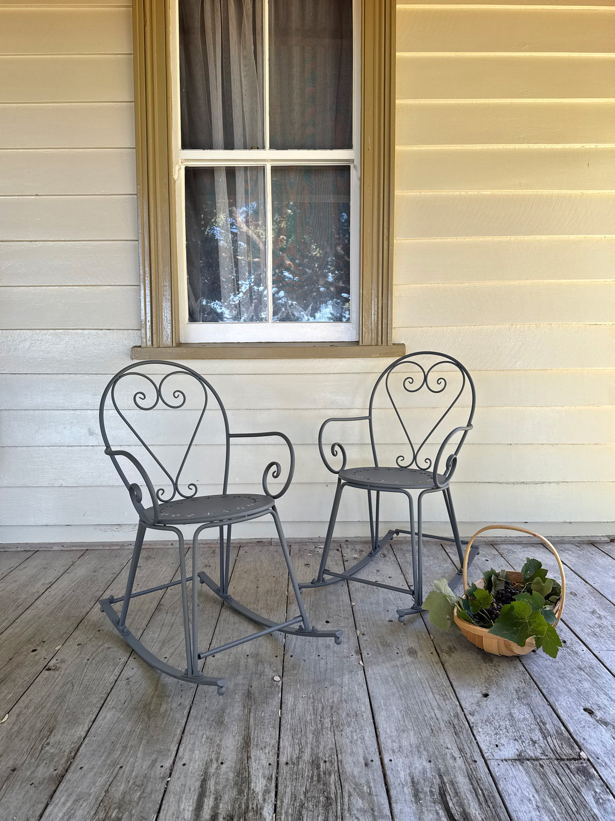 Belle Époque Rocking Chair 55x78x88cm