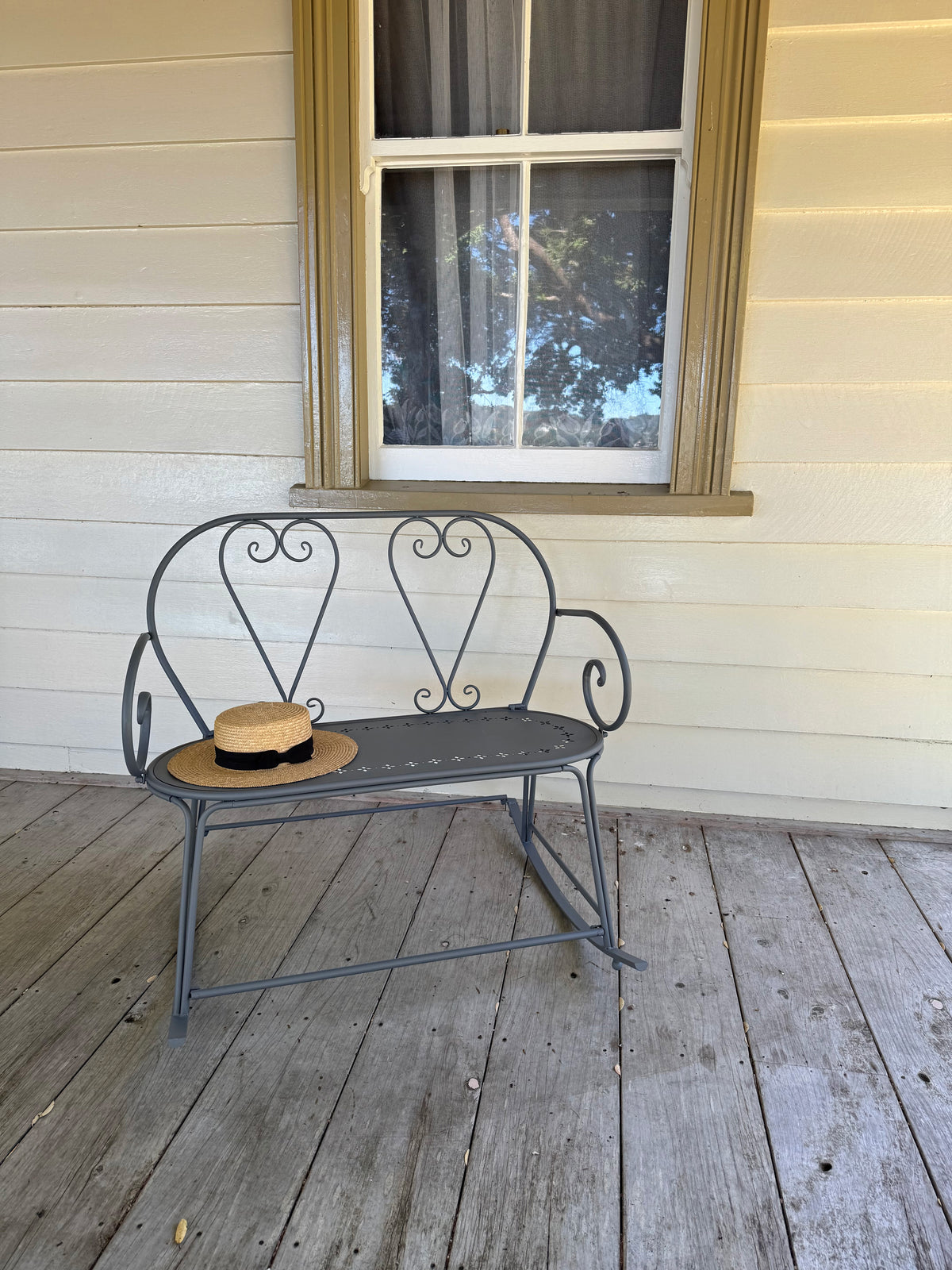 Belle Époque Rocking Bench 101x83x91cm