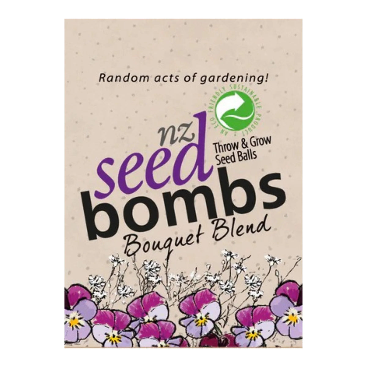 NZ Seed Bombs Bouquet Blend - Throw and Grow