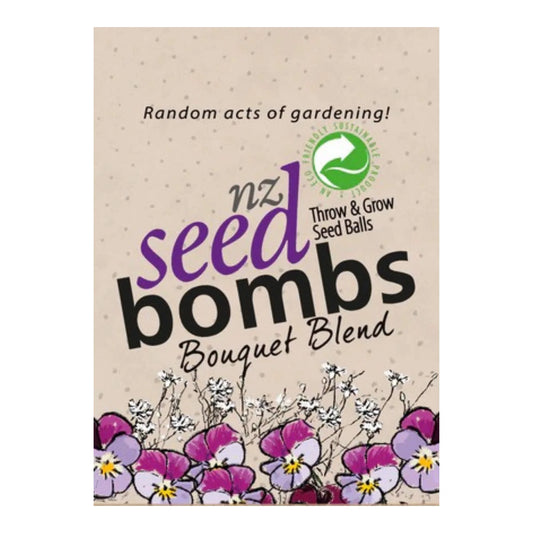 NZ Seed Bombs Bouquet Blend - Throw and Grow