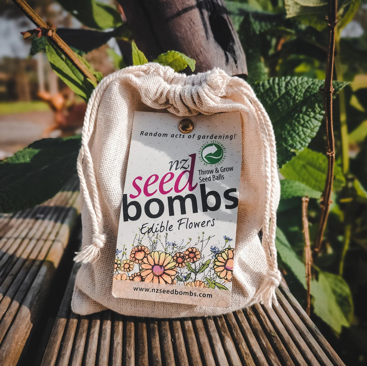 NZ Seed Bombs Edible Flowers - Throw and Grow