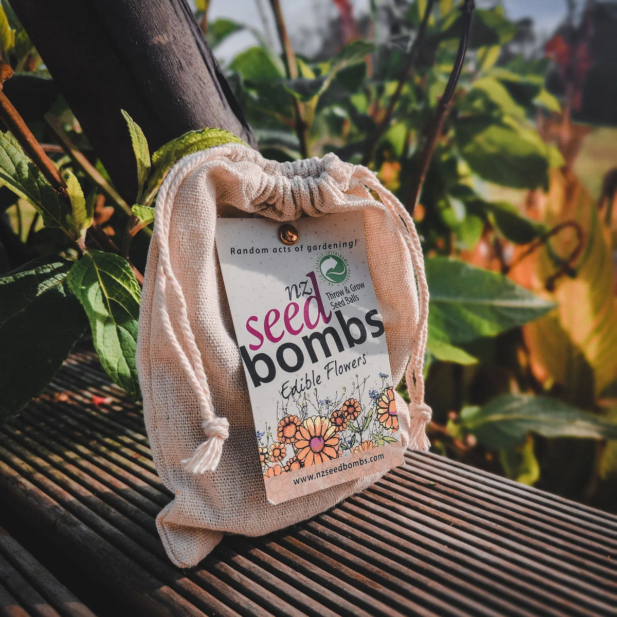 NZ Seed Bombs Edible Flowers - Throw and Grow