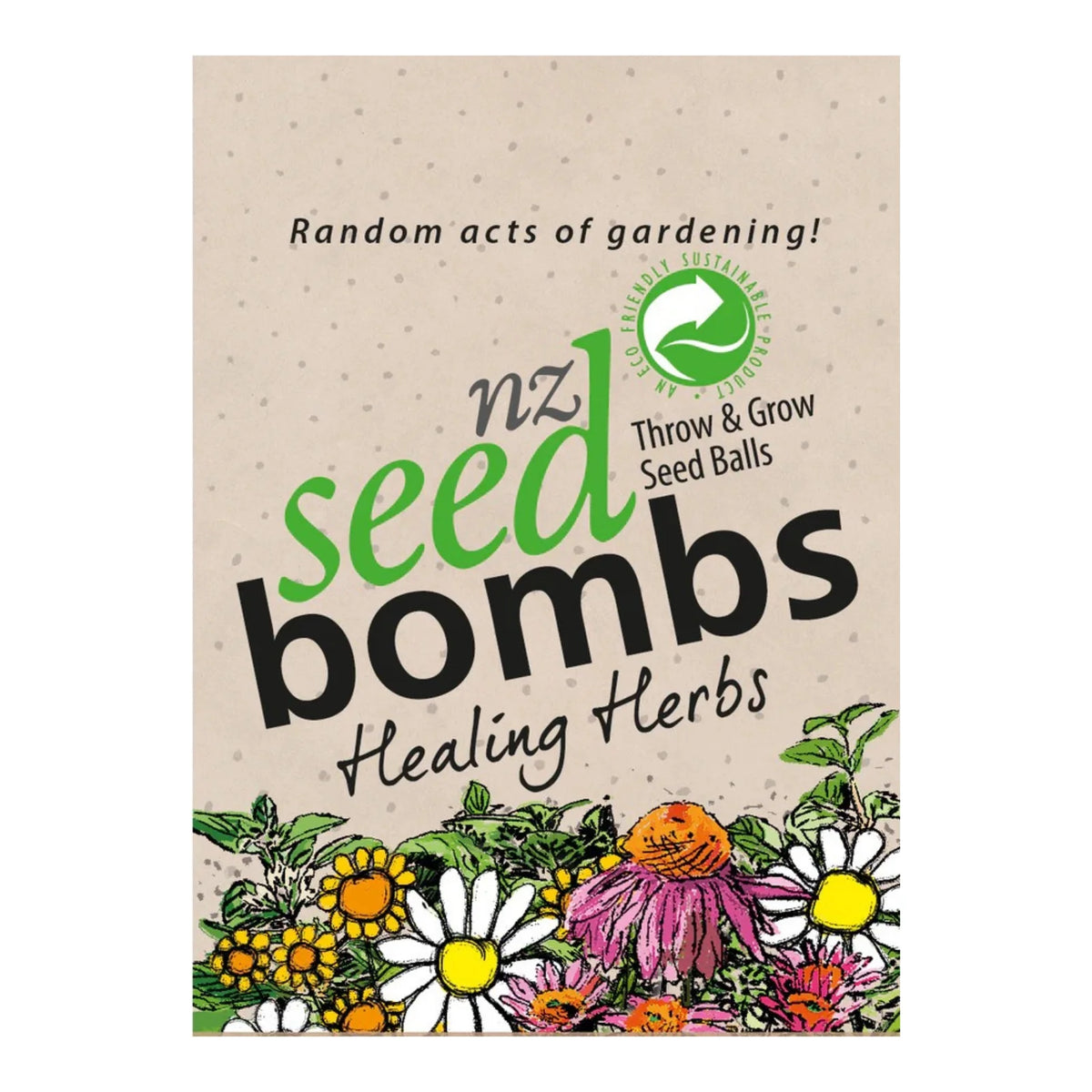 NZ Seed Bombs Healing Herbs - Throw and Grow
