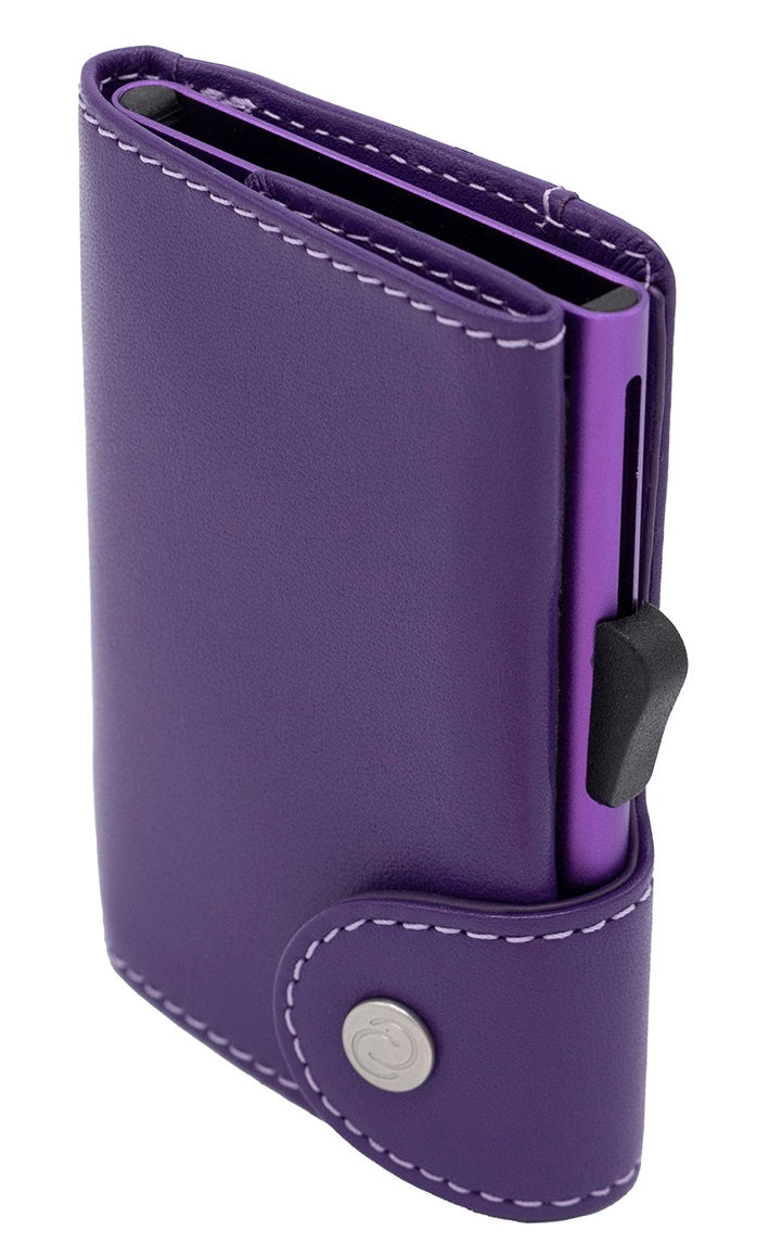 C-Secure Classic Credit Card & Coin Wallet - Orchidea