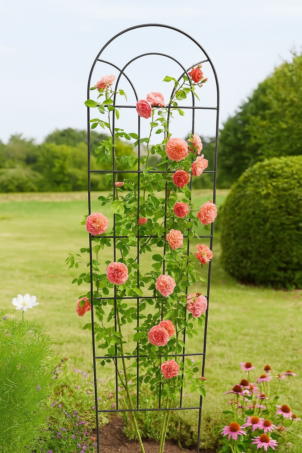 Plant Support Black Classic 170cm