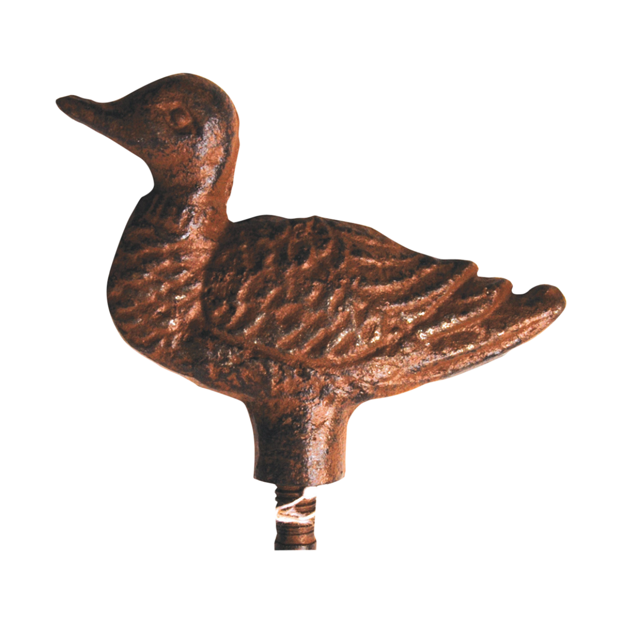 Plant Support Cast Iron Spiral Duck