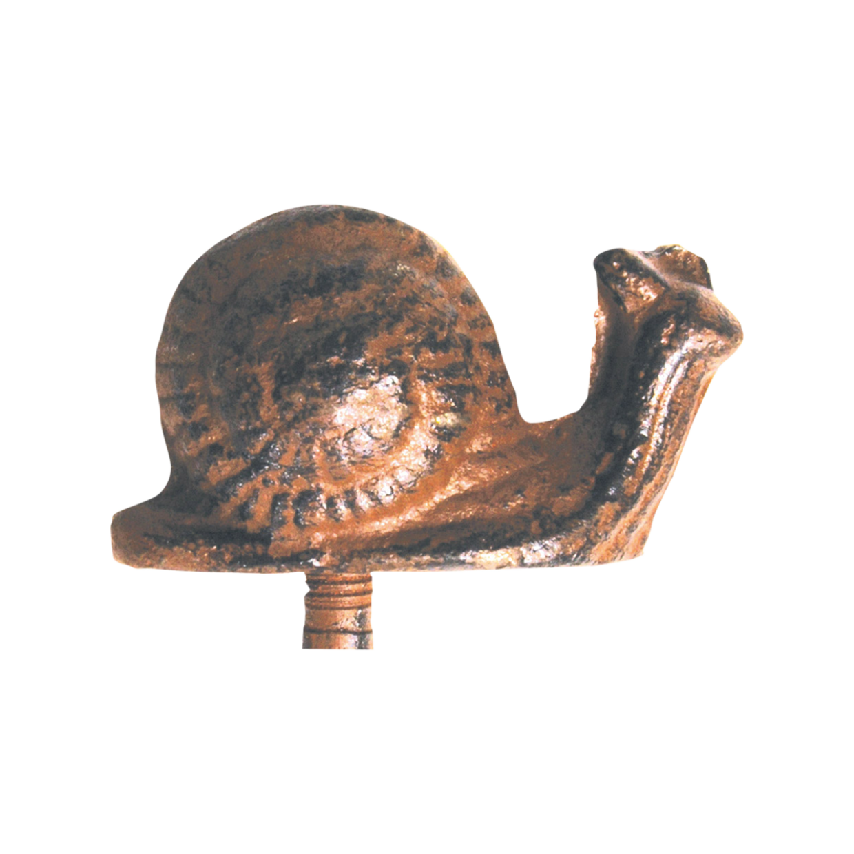 Plant Support Cast Iron Spiral Snail