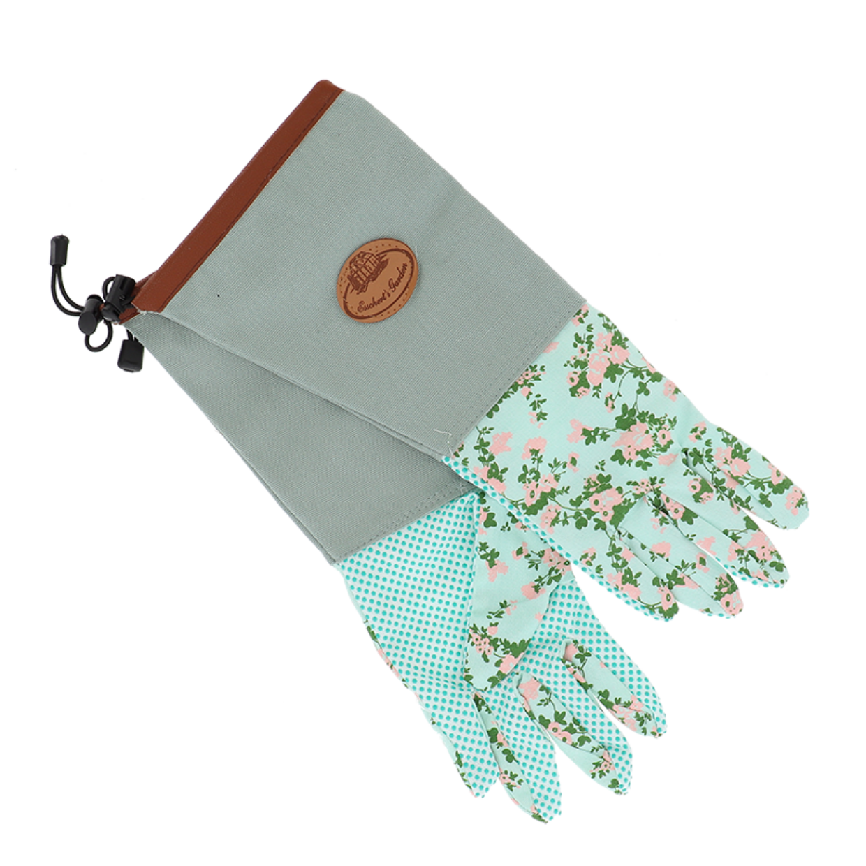 Rose Print Garden Gloves Long