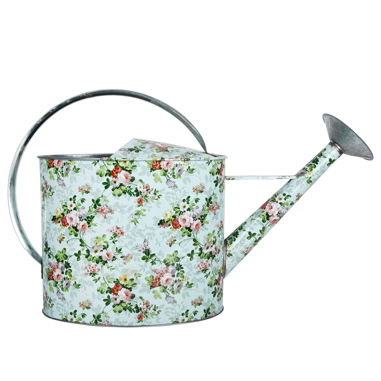 Floral Print Watering Can Large