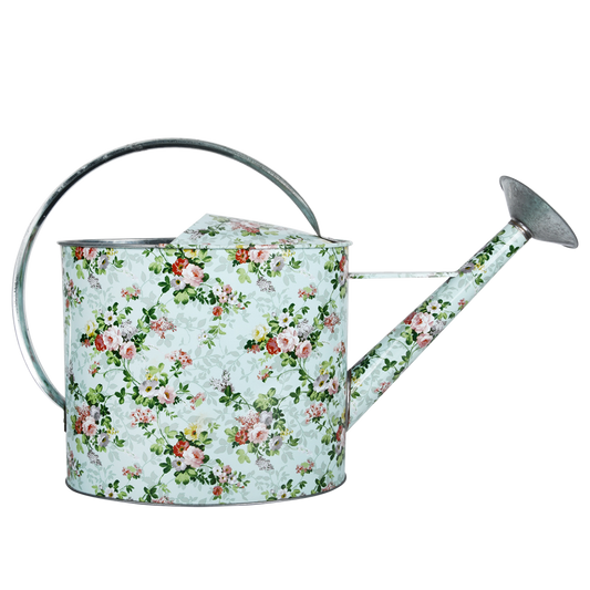 Floral Print Watering Can Large