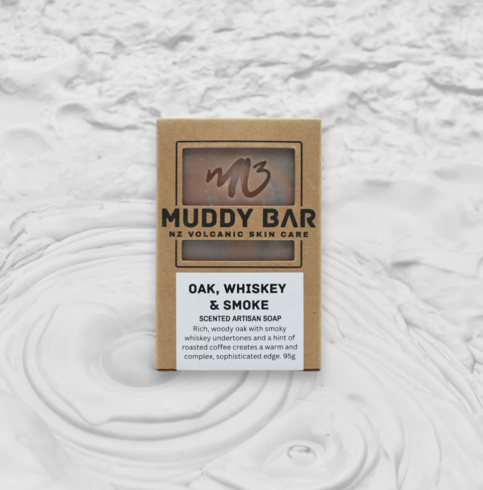 Muddy Bar Oak, Whiskey and Smoke Artisan Soap