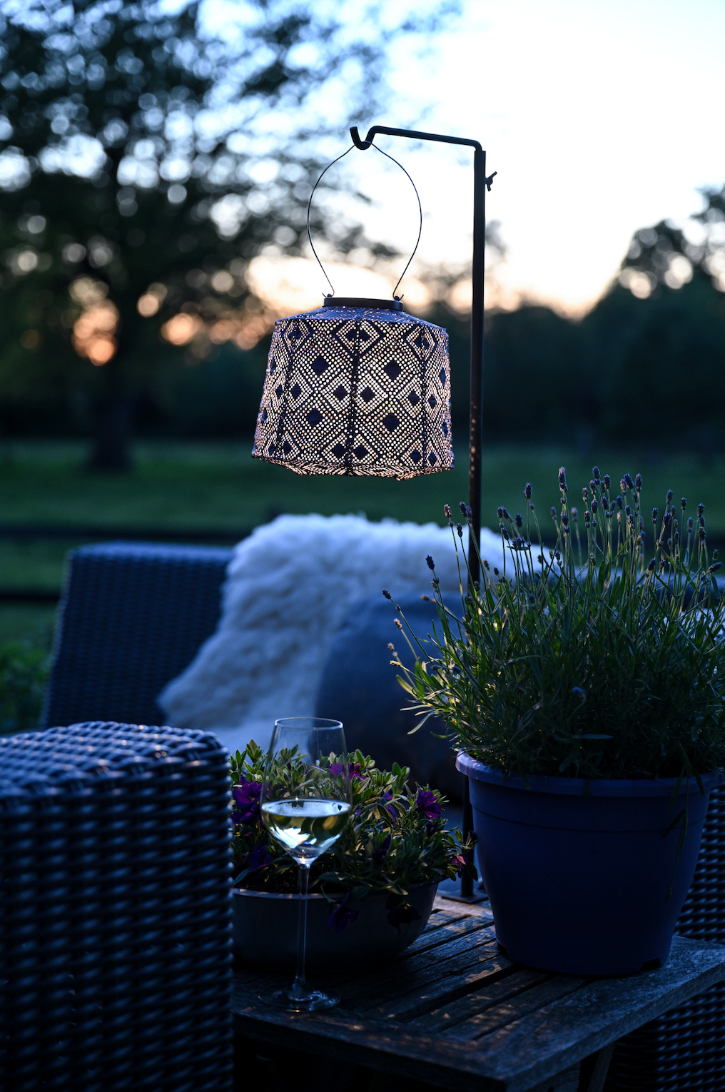 Lumiz Lantern Lampshade 20cm Future Dusk Mosaic
