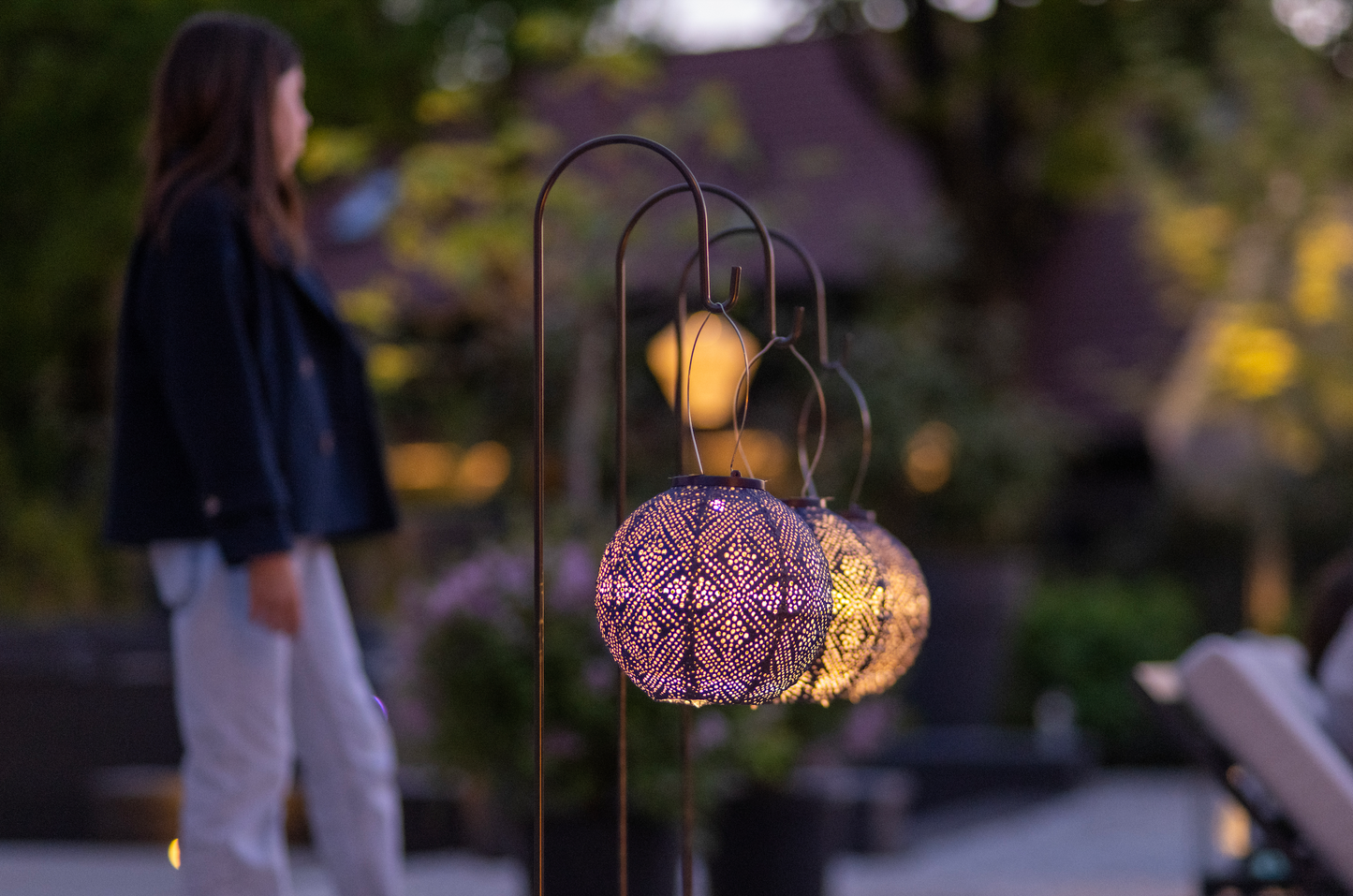 Lumiz Lantern Round 20cm Future Dusk Topaz