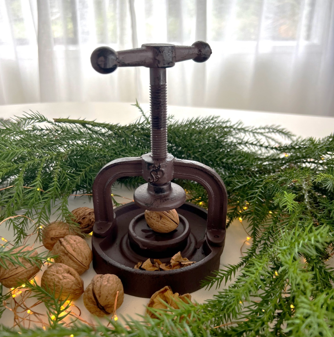 Cast Iron Nut Cracker Vintage
