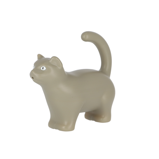 Watering Can Cat Grey