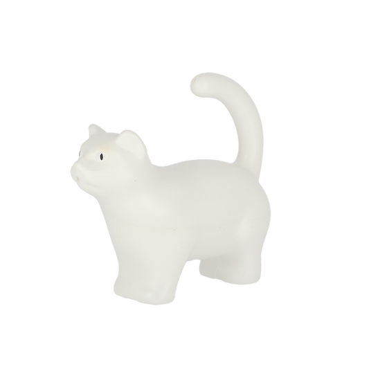 Watering Can Cat White