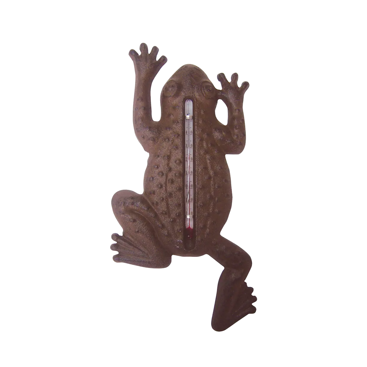 Thermometer Frog Cast Iron