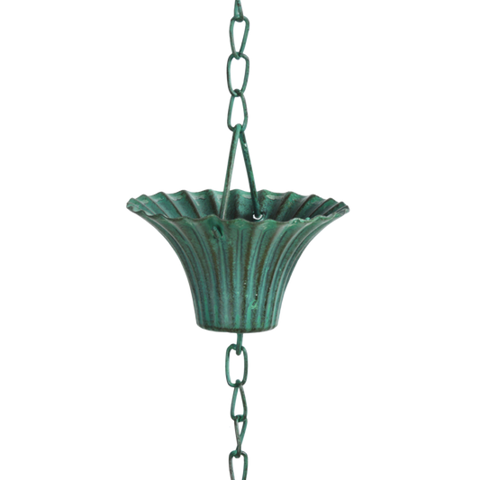 Rain Chain Green 2.59m