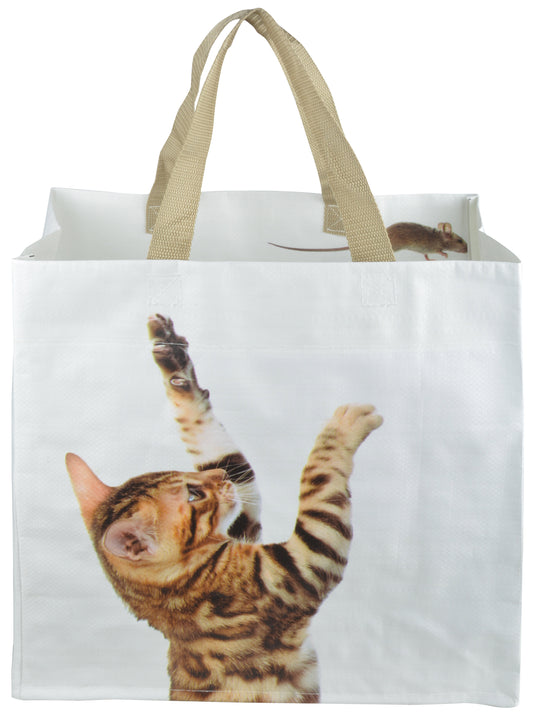Shopping Bag Cat and Mouse