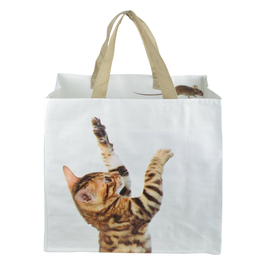 Shopping Bag Cat and Mouse