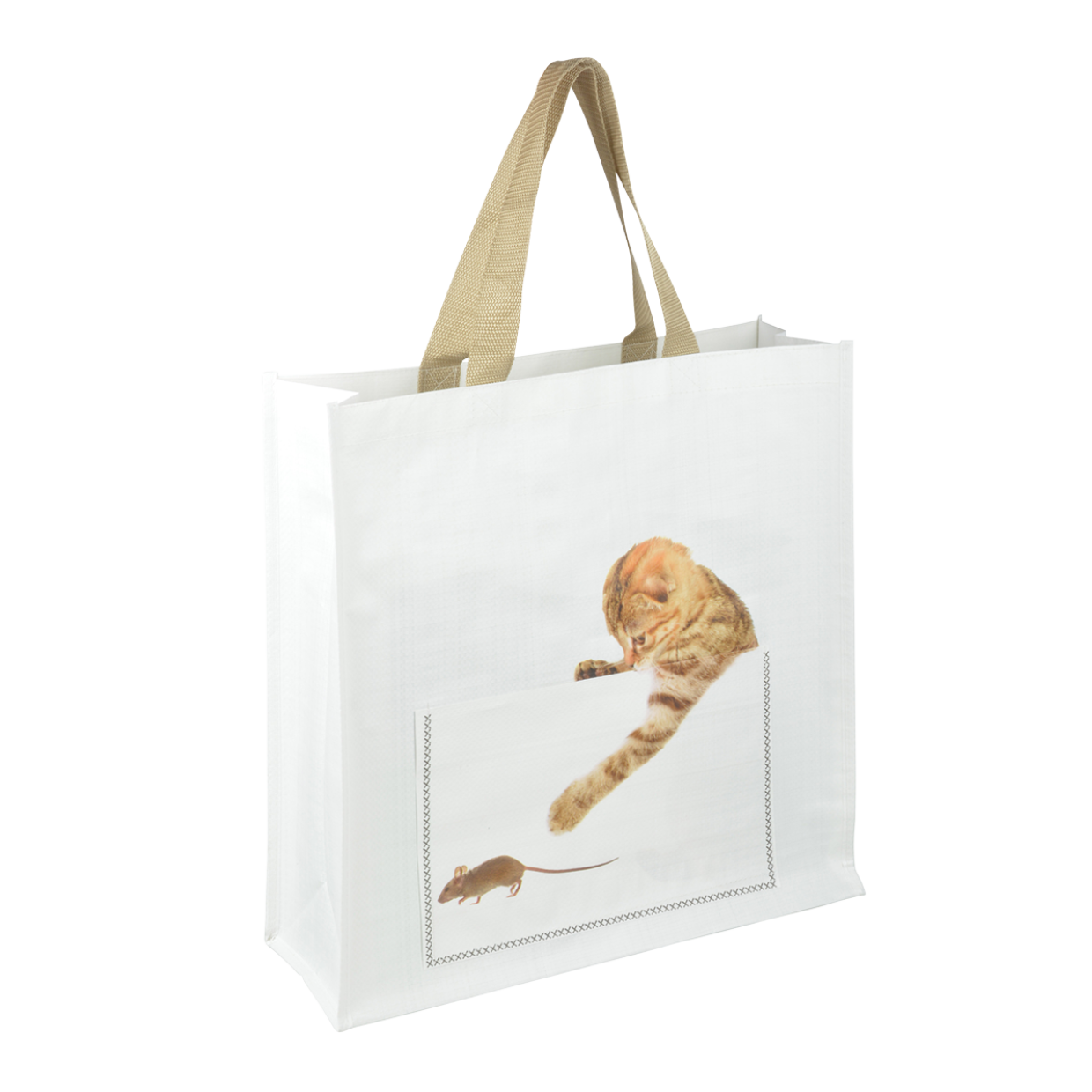 Shopping Bag Tabby Cat