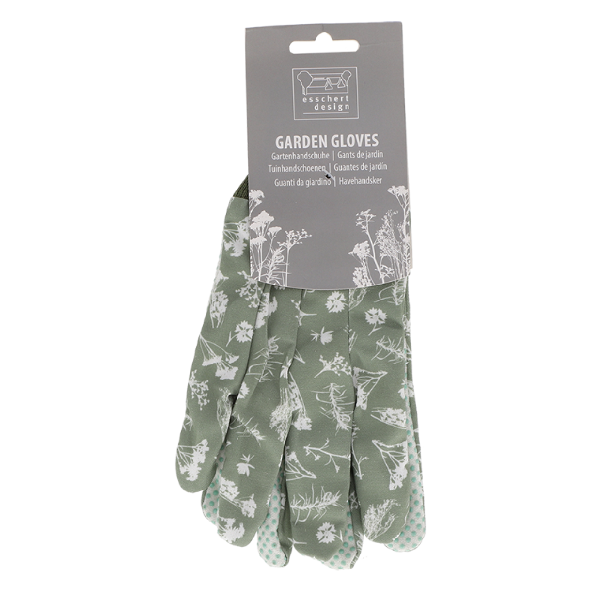 Wild Flower Garden Gloves Green