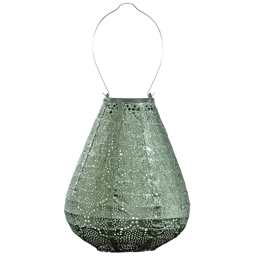 Lumiz Lantern Tulip 20cm Sage Green Bazaar