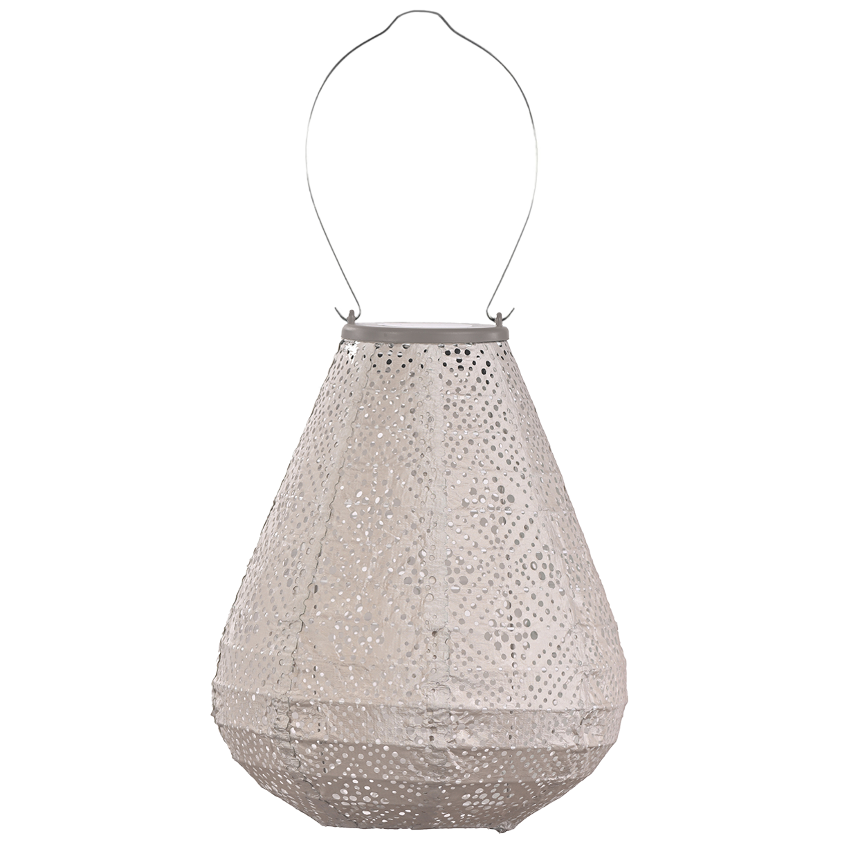 Lumiz Lantern Tulip 20cm Light Taupe Topaz