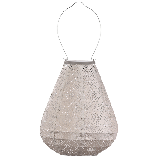 Lumiz Lantern Tulip 20cm Light Taupe Topaz