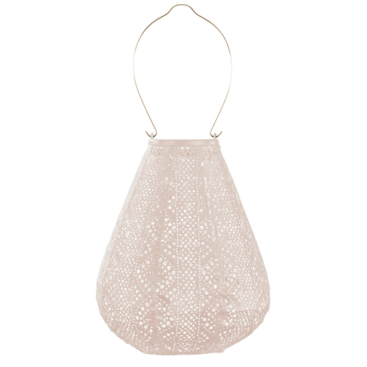 Lumiz Lantern Tulip 20cm Soft Blush Lace