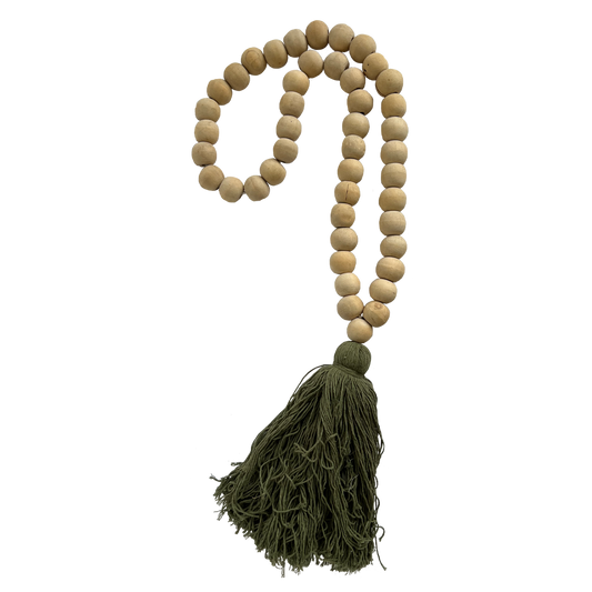 Beaded Tassle Moss