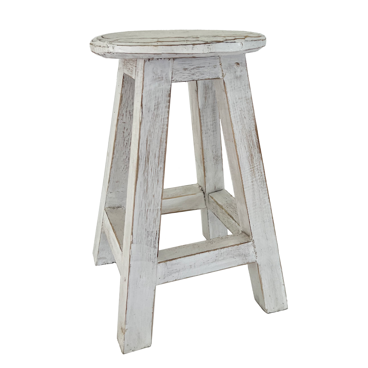 Florence Stool Round White