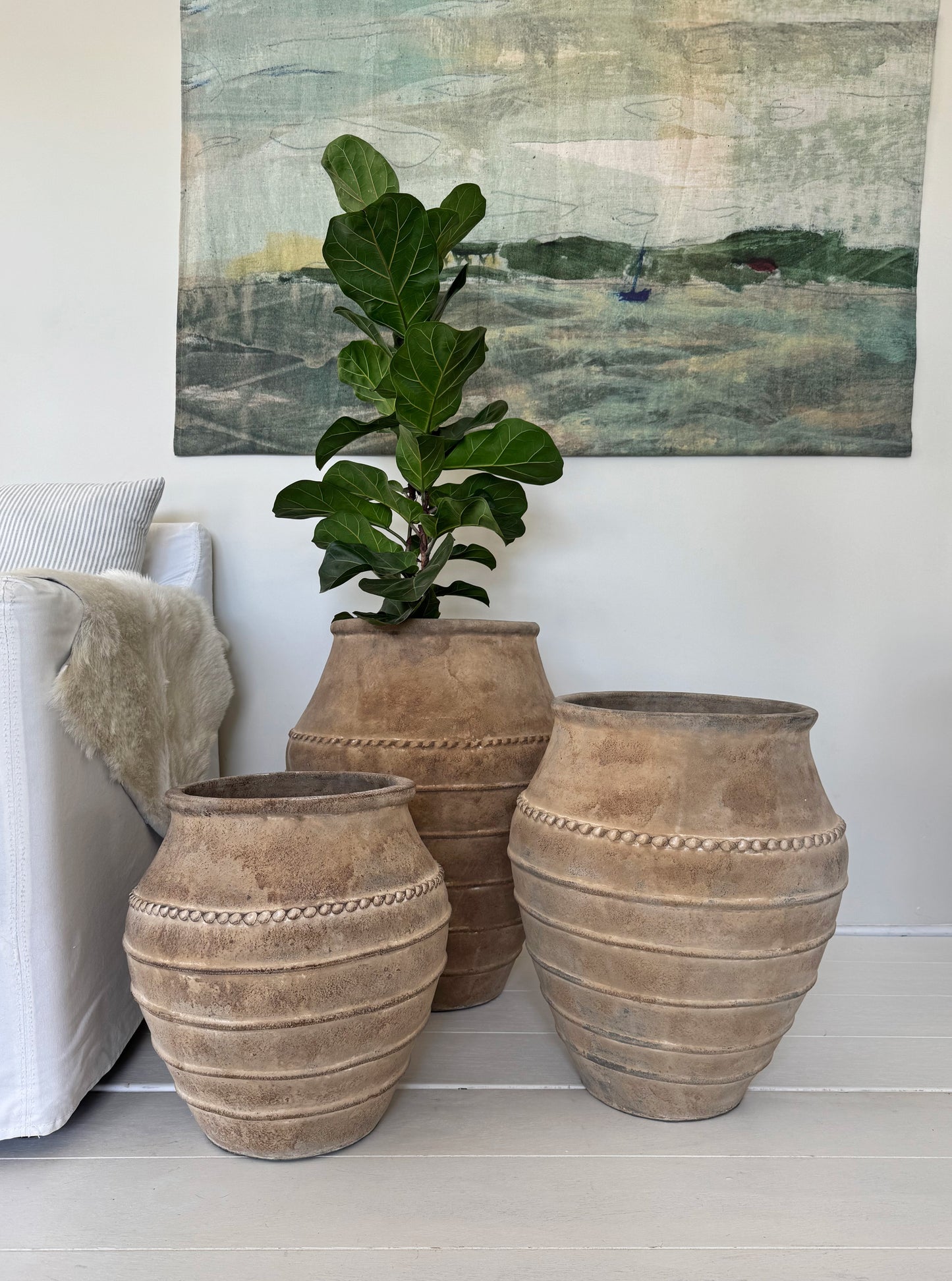 Lombok Pot Mia Antique M 45x50cm