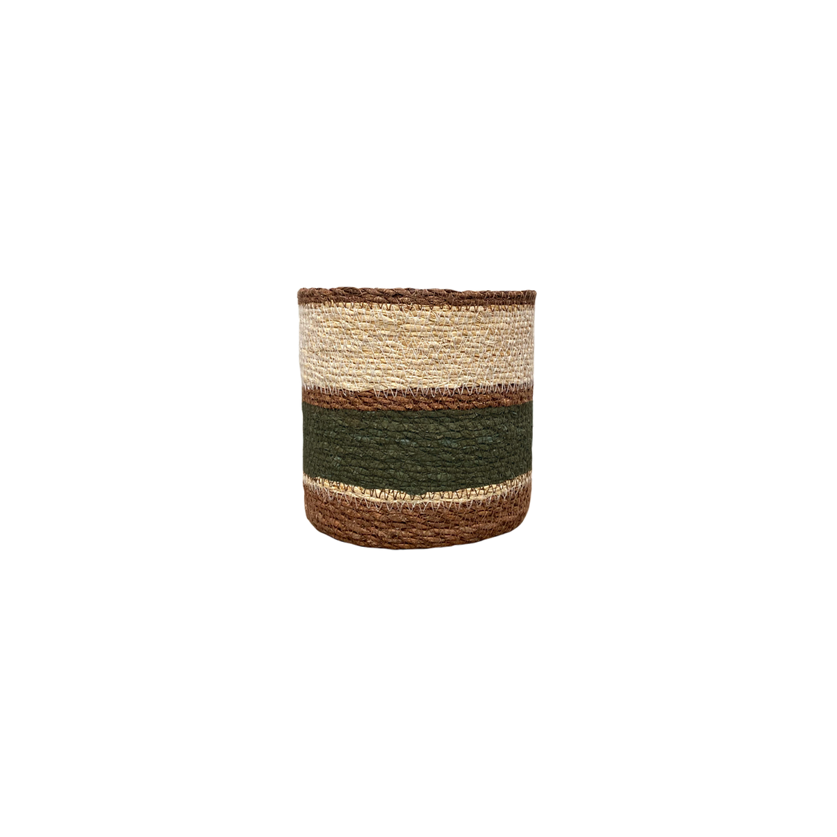 Eloise Planter Basket Olive - Small