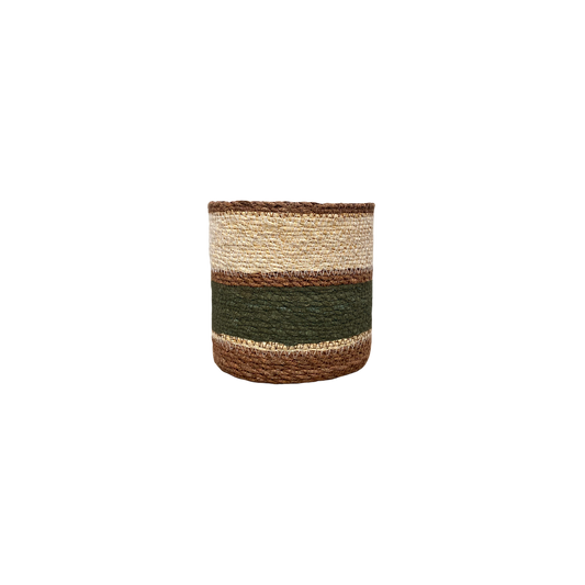 Eloise Planter Basket Olive - Small