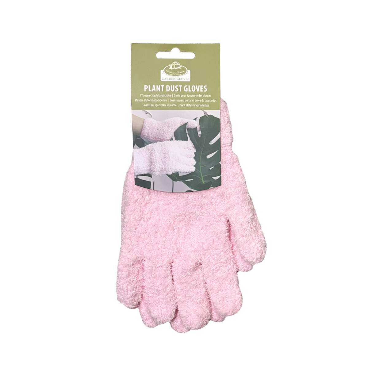 Plant Dust Gloves Pink