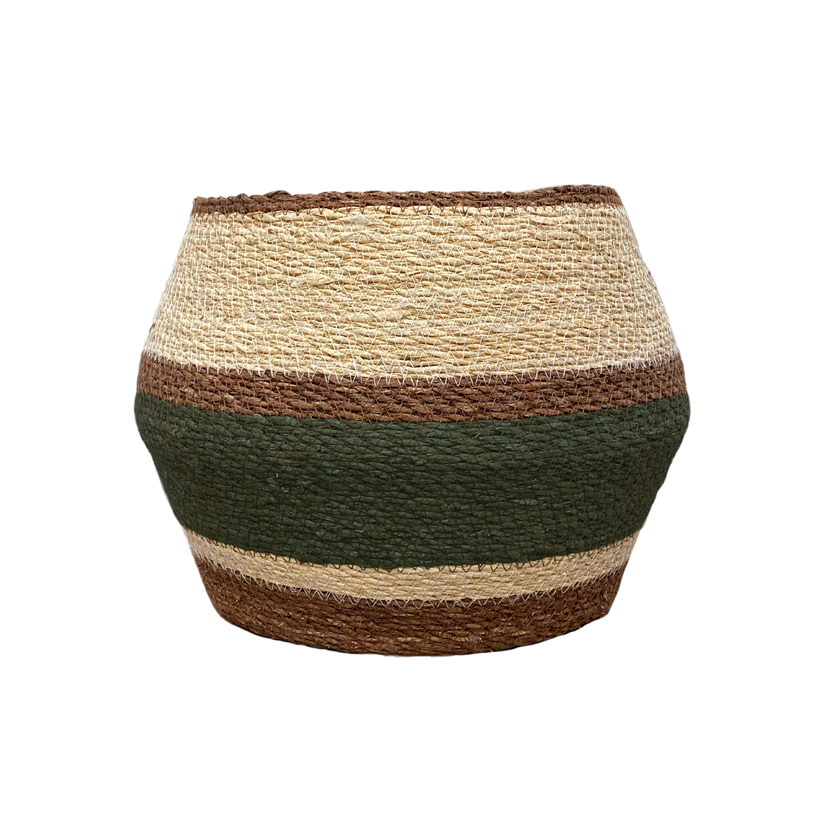 Eloise Belly Basket Olive - Medium