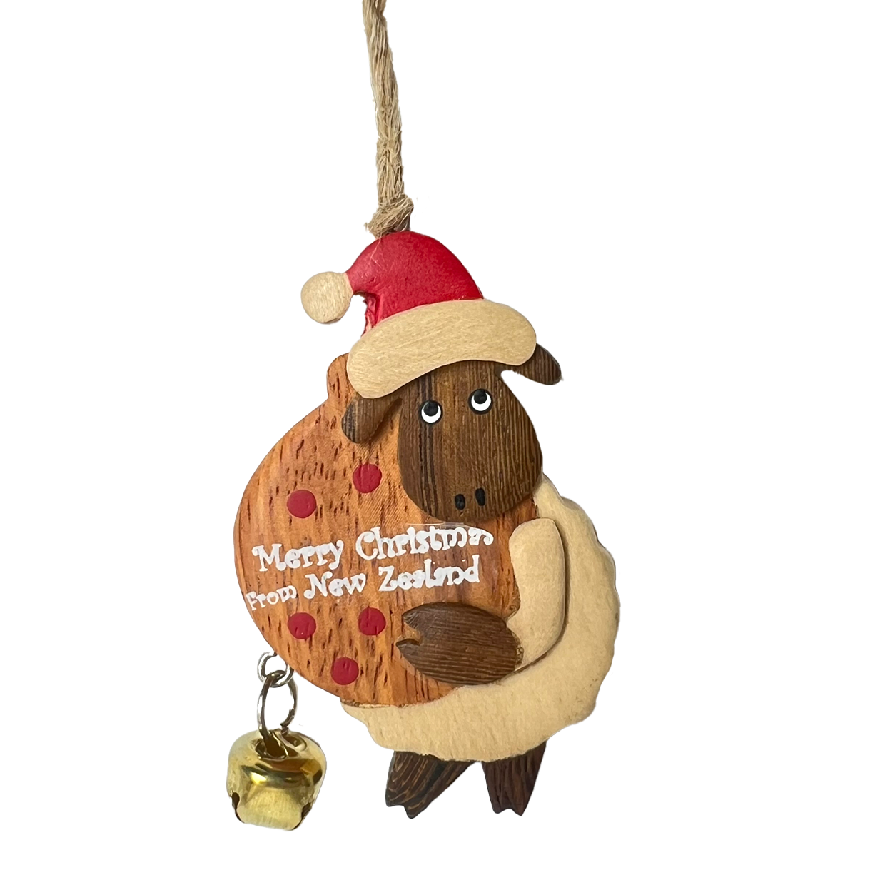Sheep Christmas Decoration Candycane